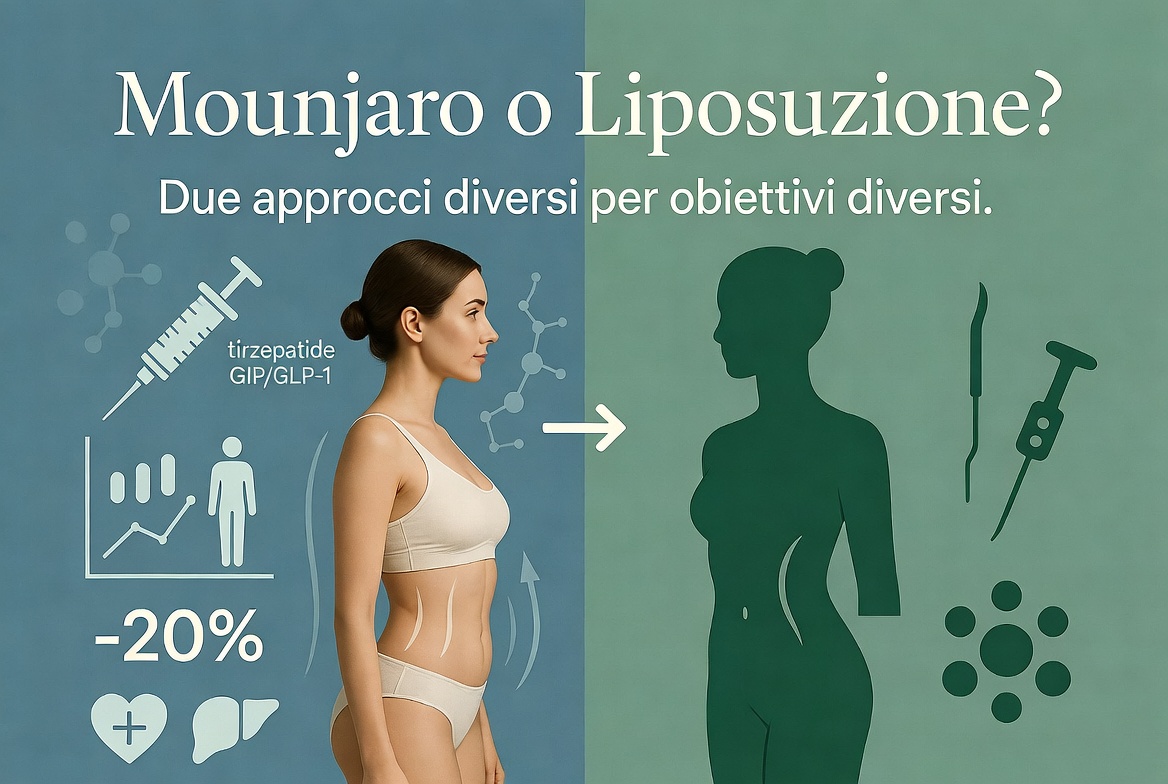 Mounjaro o liposuzione: quale scegliere?
